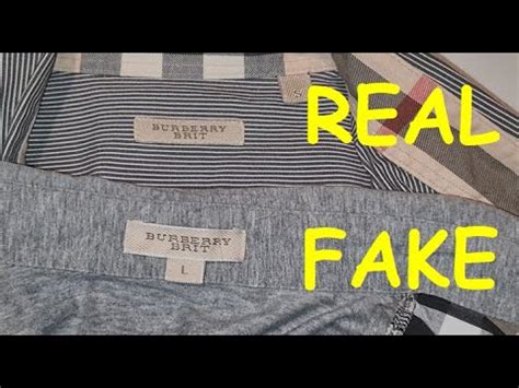 how to identify fake burberry brit pants|is burberry brit genuine.